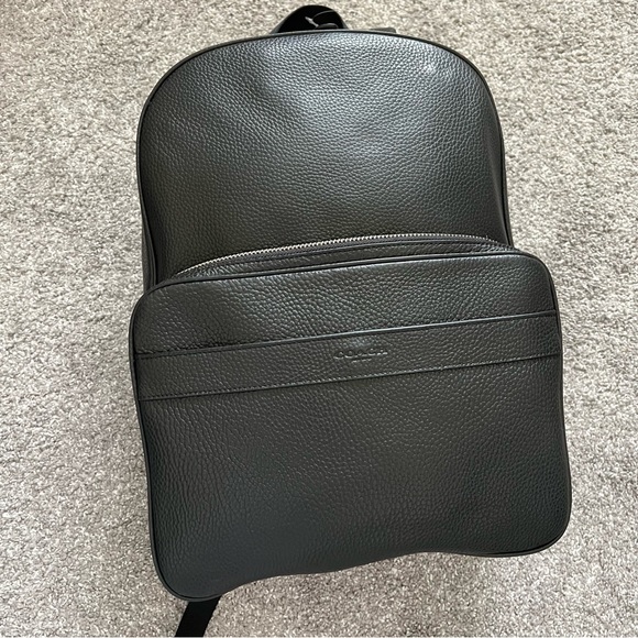 Coach Other - Coach men’s large backpack NWT black leather